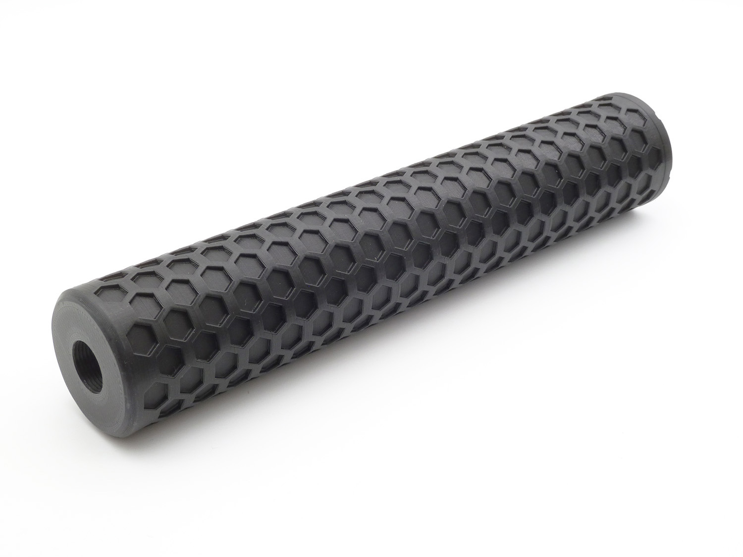 Hex-Pattern Cylindrical Silencer