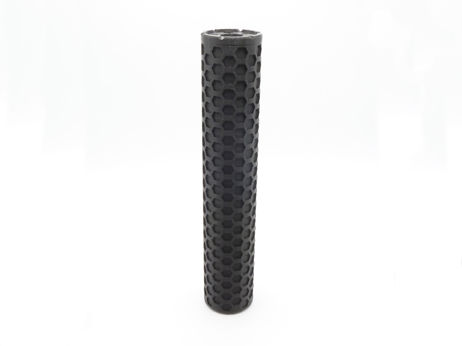 Hex-Pattern Cylindrical Silencer