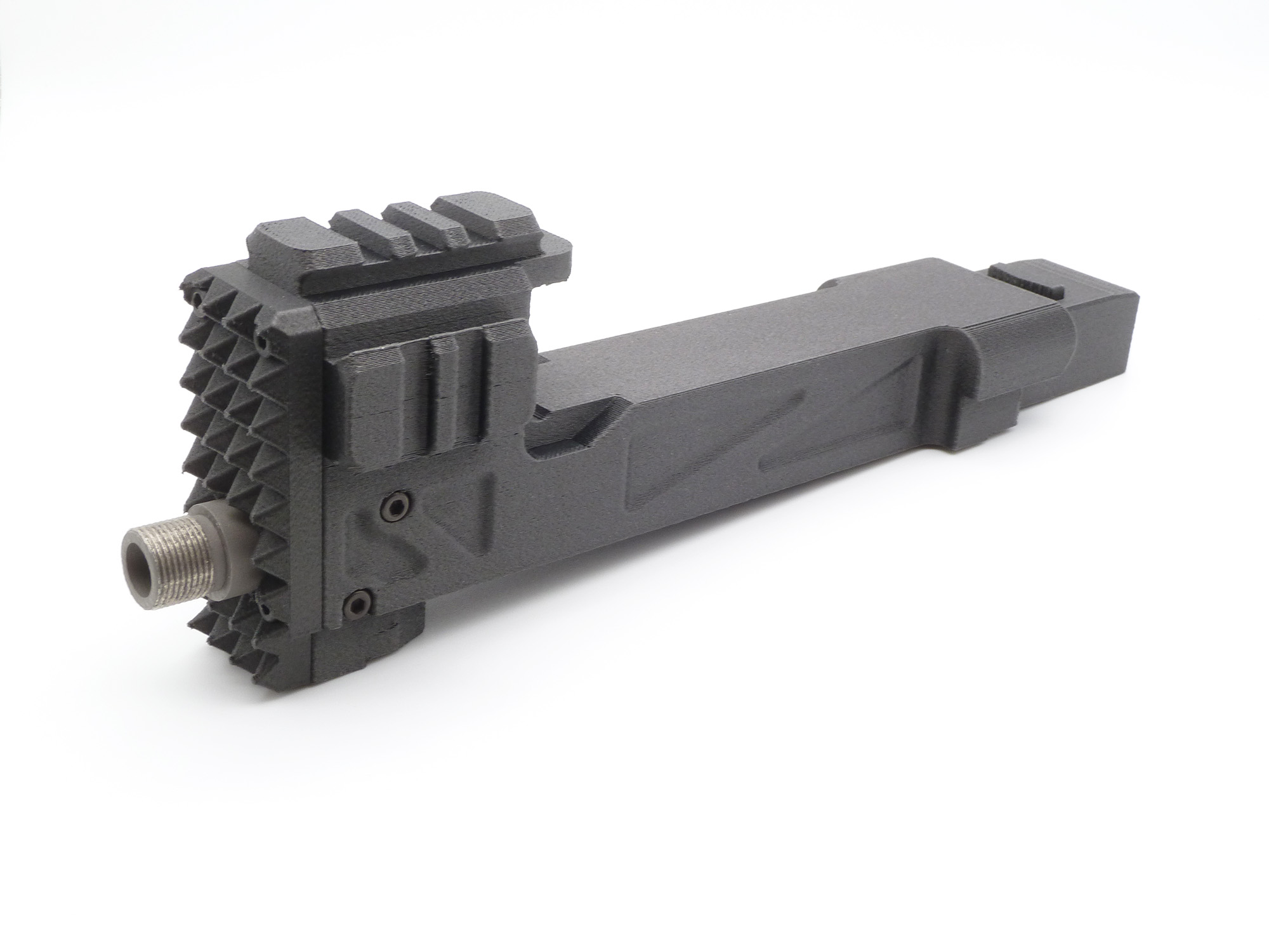 The nylon version with threaded steel insert installed