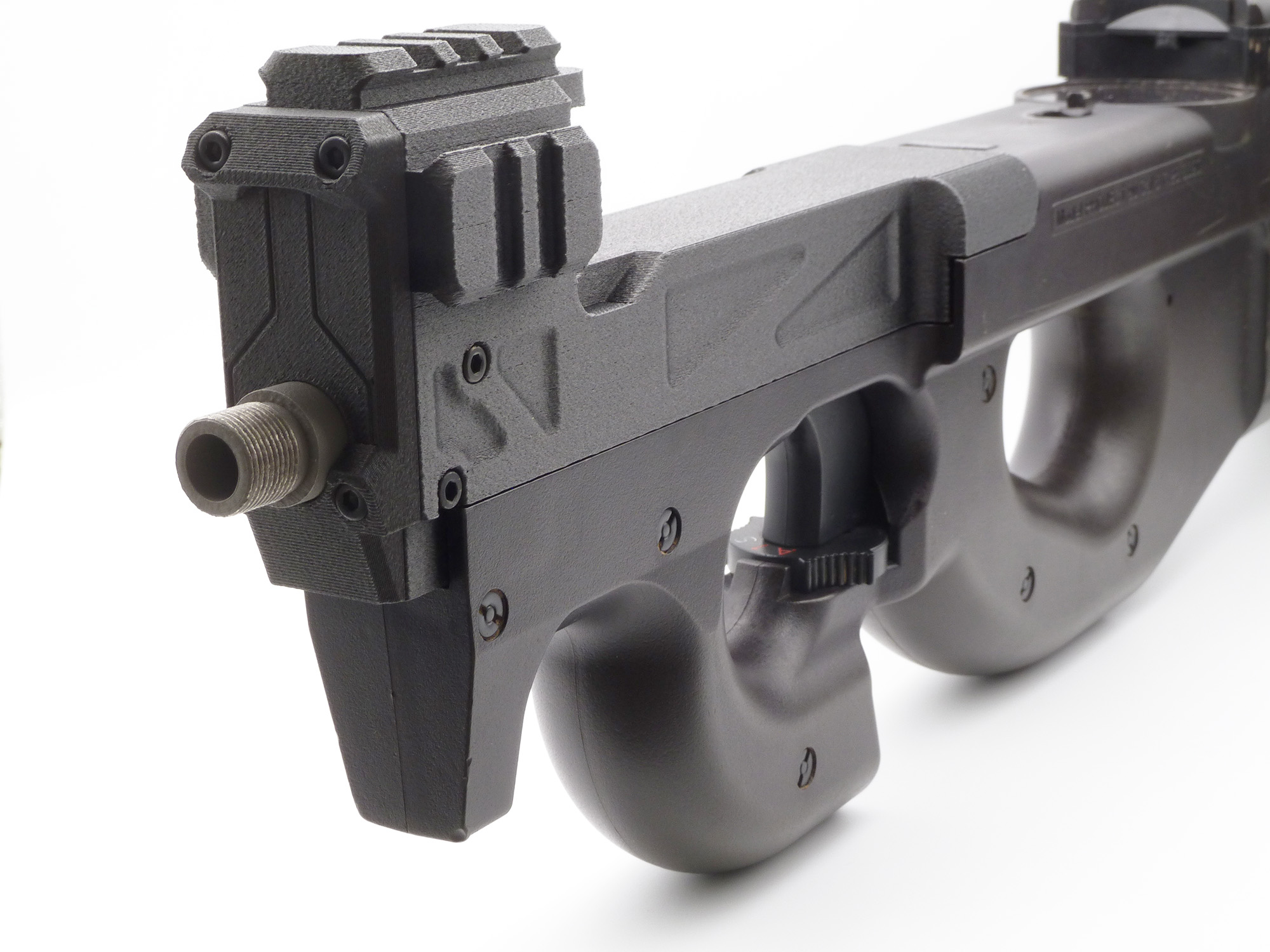 Forward facing shot showing the Nylon version with steel insert and flat strikeface